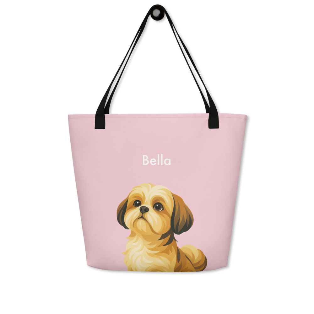 Personalised Pet Portrait Tote Bag