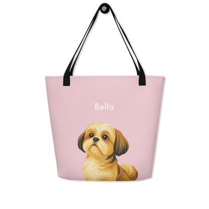Personalised Pet Portrait Tote Bag