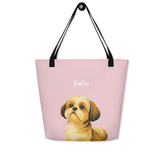 Personalised Pet Portrait Tote Bag